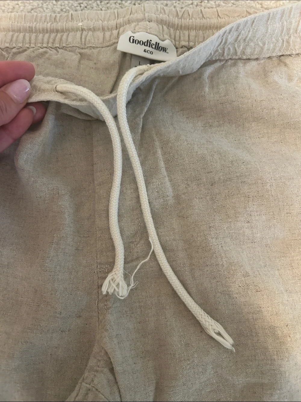 Goodfellow & Co Tan Linen Men’s Pants
